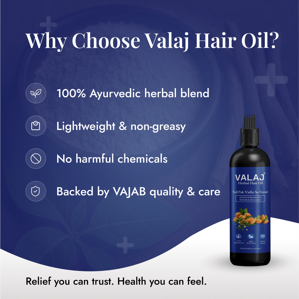 Ayurvedic Hair Oil - Vajab Healthcare Pvt. Ltd
